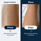 Kluuv - Salvietta da doccia esfoliante