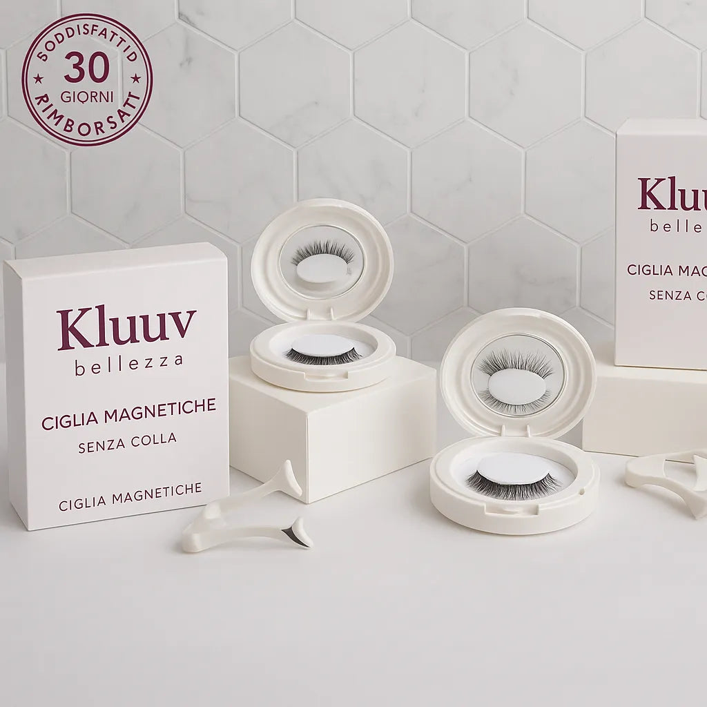 Ciglia magnetiche Kluuv™ senza colla