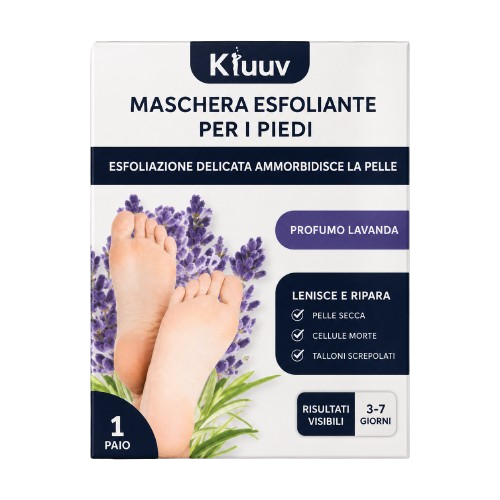 Kluuv - Maschera peeling magica per i piedi