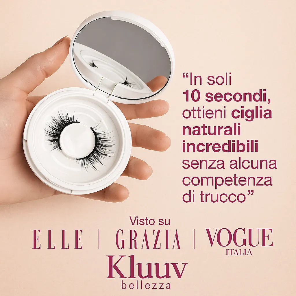 Ciglia magnetiche Kluuv™ senza colla